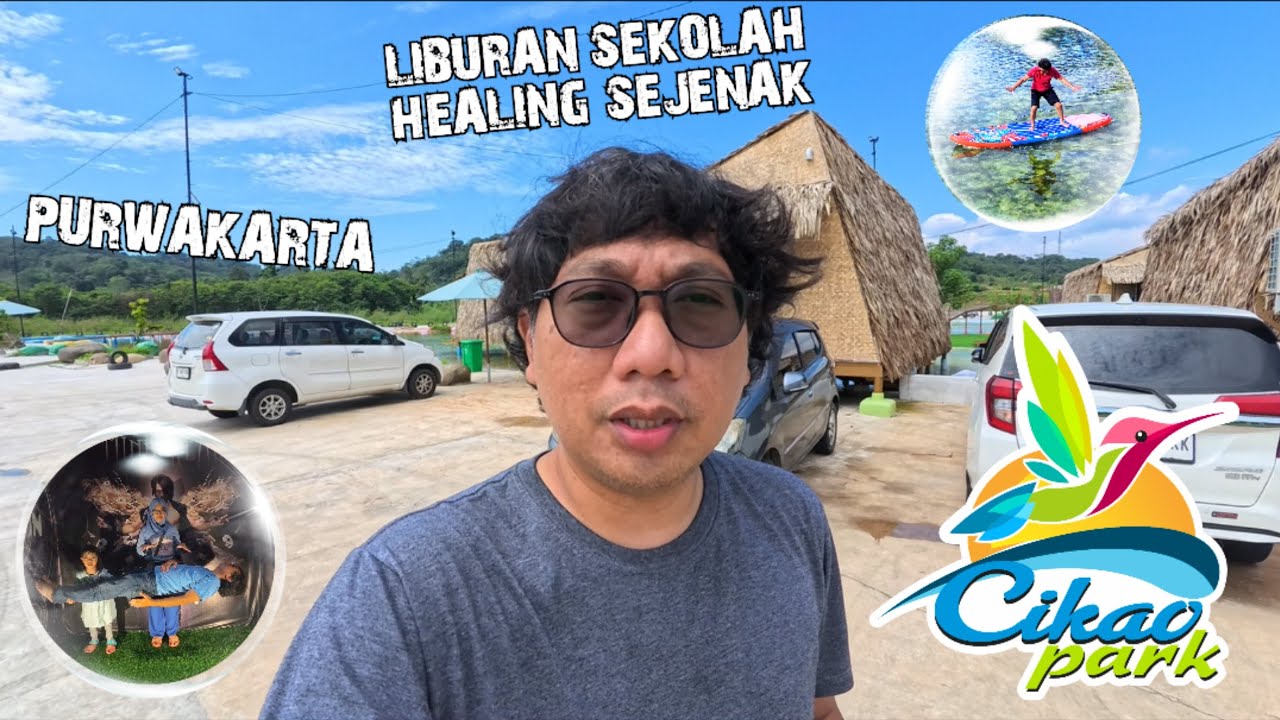 BERASA DI MALADEWA!! HEALING DI CIKAO PARK NGINEP DI WATER VILLA PURWAKARTA EDISI LIBURAN SEKOLAH