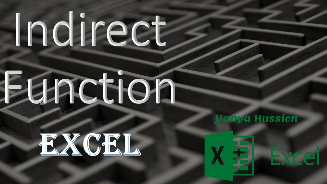الحصول على قيمة خلية في اكثر من شيت بإستخدام معادلة INDIRECT