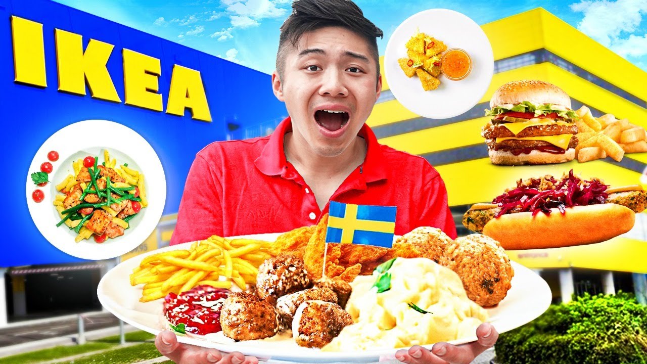 Едим только еду из IKEA 24 часа