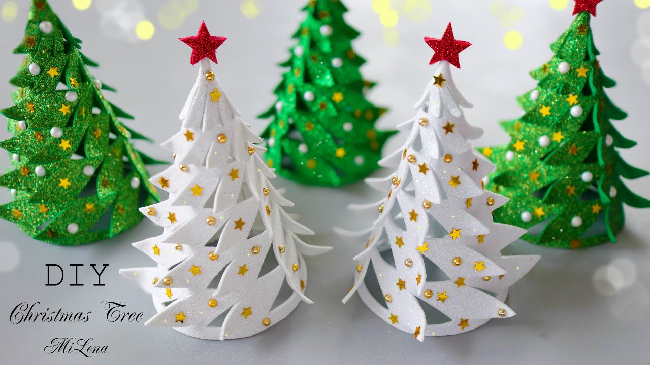 🎄 ЕЛОЧКА ИЗ ФОАМИРАНА 🎄 EVA Foam Christmas Tree 🎄