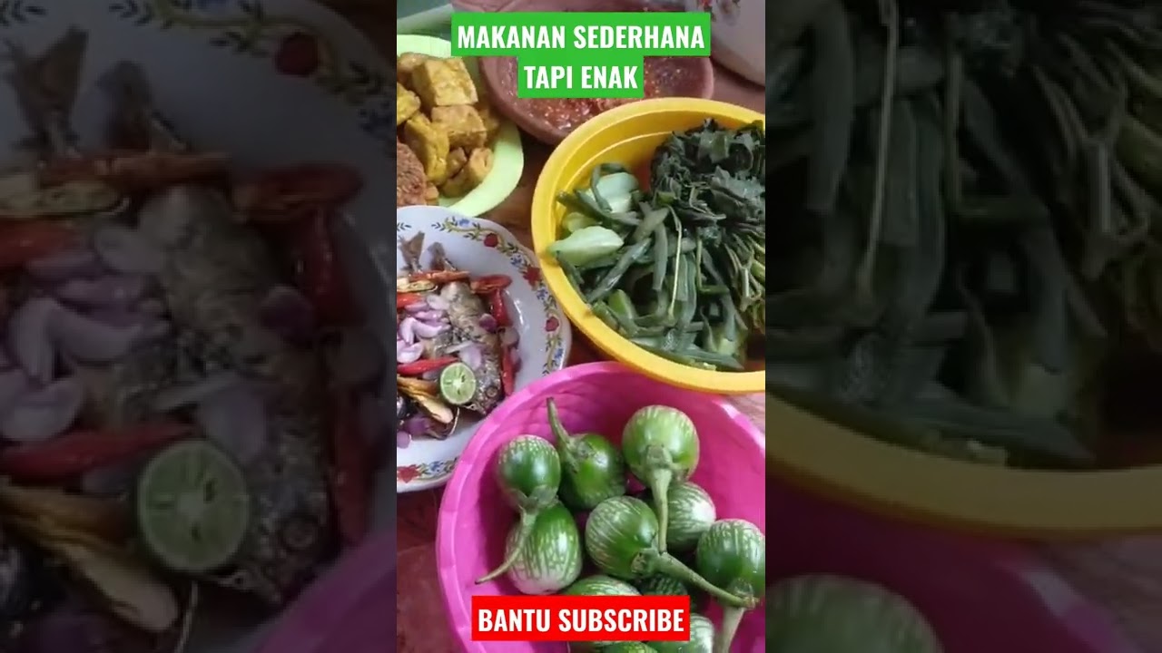 makanan sederhana khas sunda