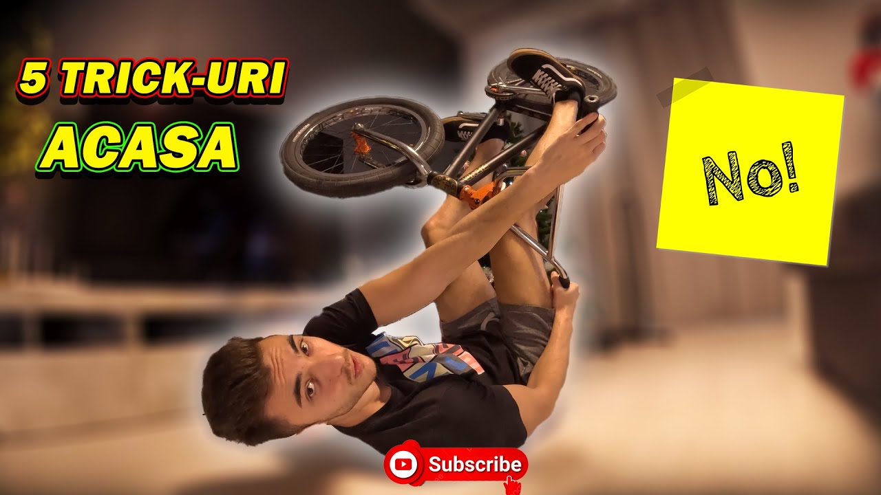5 трюков на BMX, которым можно научиться дома! *без пробелов*