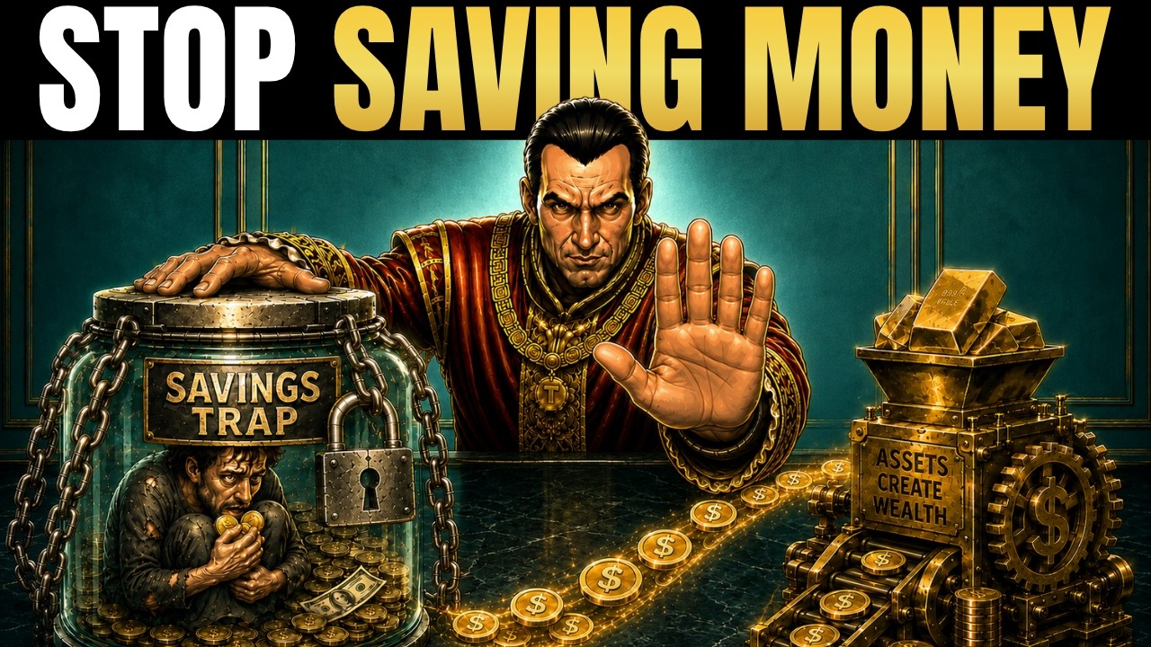 Why Saving Money Is Keeping You Poor | Machiavelli Money