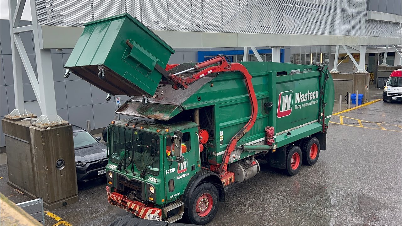 Wasteco Garbage Truck Front End Loader | Toronto
