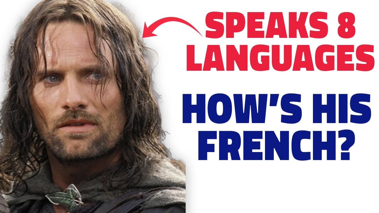 HOW GOOD IS VIGGO MORTENSEN'S FRENCH? - Breakdown (Celebrities speaking French)