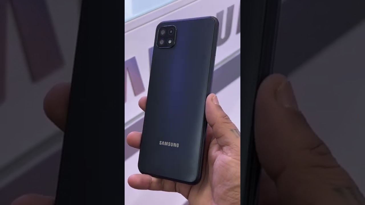 Samsung Galaxy A22 5G Black Quick-Look