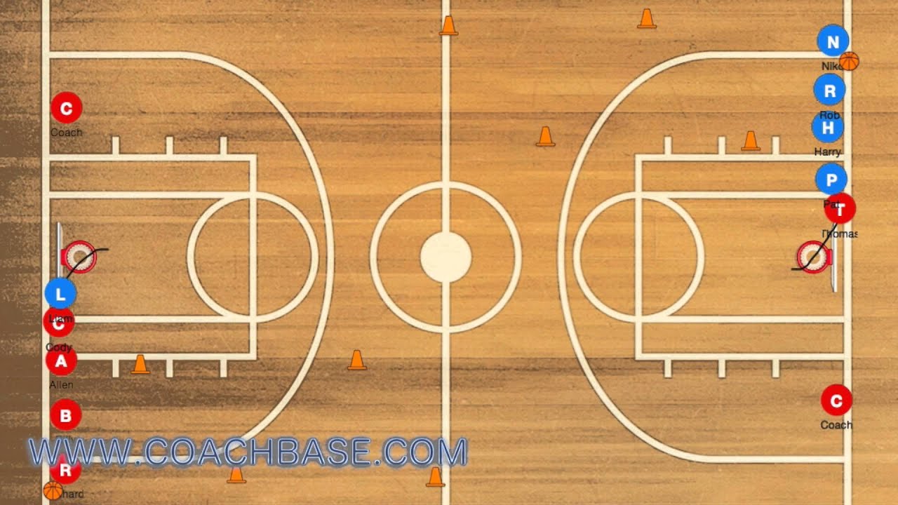 Basketball Zig Zag Dribbling Drill With Shooting Skills