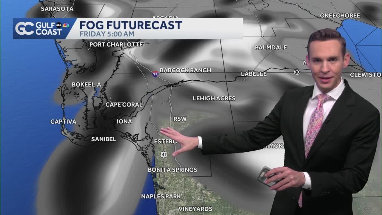 Another foggy morning, warm and sunny this afternoon