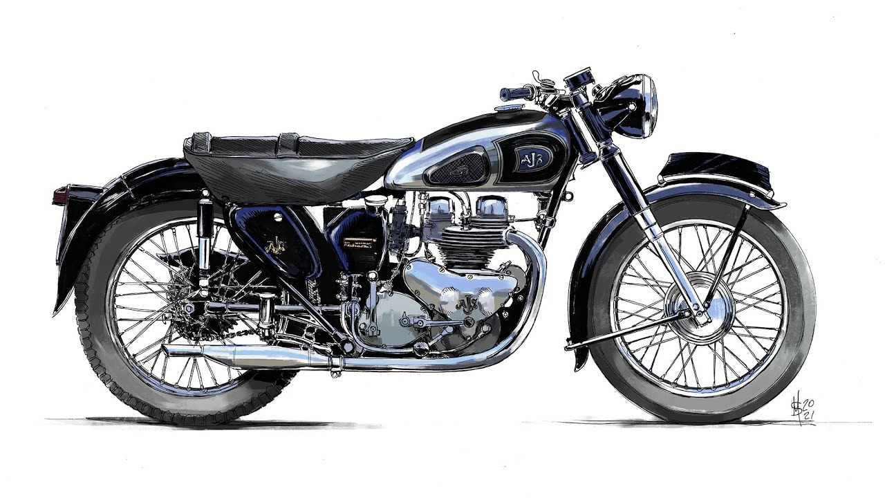 AJS Model 20 - Vertical Twin  -  For Sale