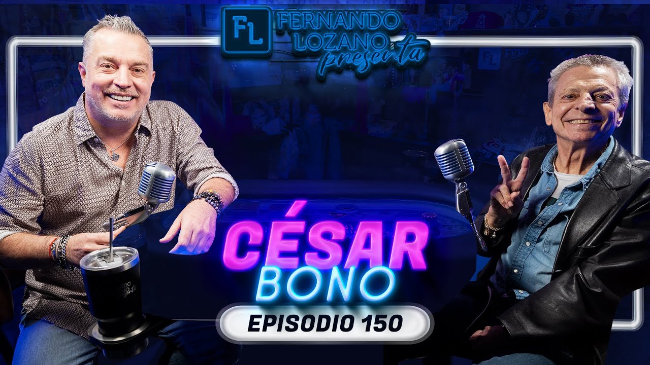 C&eacute;sar Bono en Fernando Lozano presenta