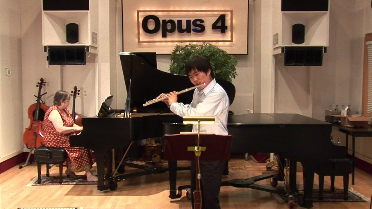 Opus 4 Studios: Fred Kim, flute - Morceau de Concours - Gabriel Faur&eacute;