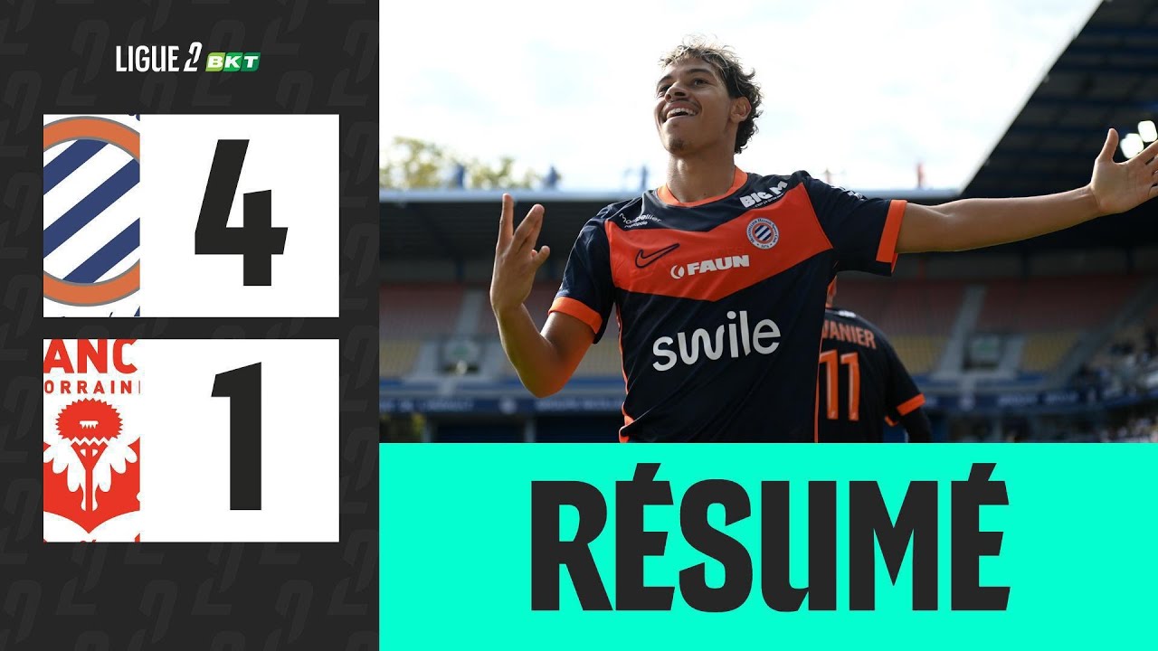 MONTPELLIER H&Eacute;RAULT SC - AS NANCY LORRAINE (4-1) - 11&egrave;me journ&eacute;e - Ligue 2 BKT 25/26