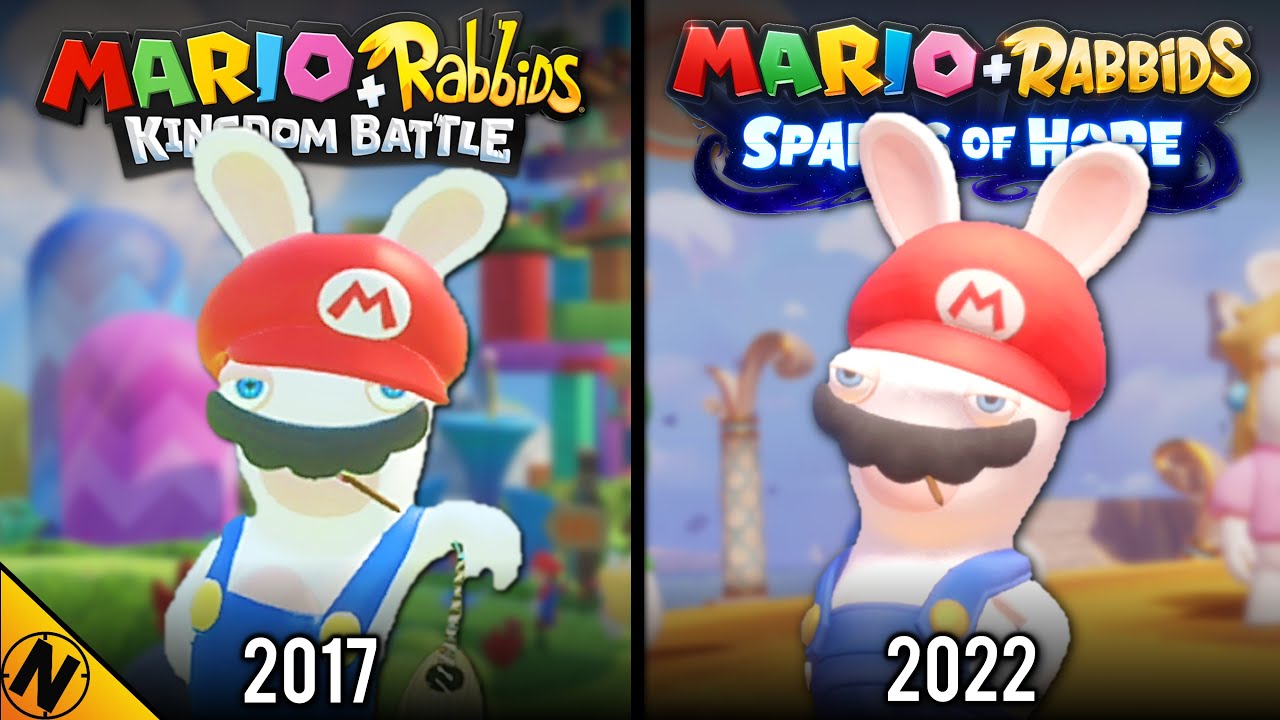 Mario + Rabbids Sparks of Hope против Kingdom Battle | Прямое сравнение
