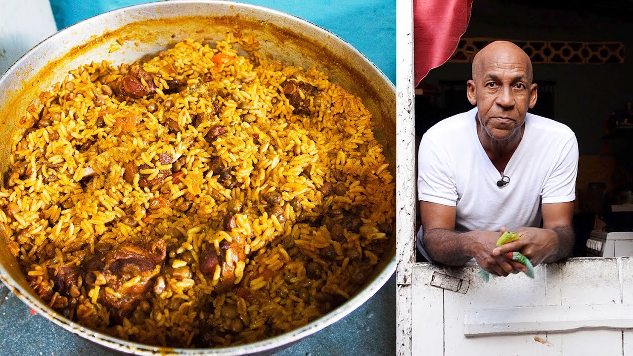 Chicken Pelau by Uncle Clyde in Paramin, Trinidad & Tobago | In De Kitchen