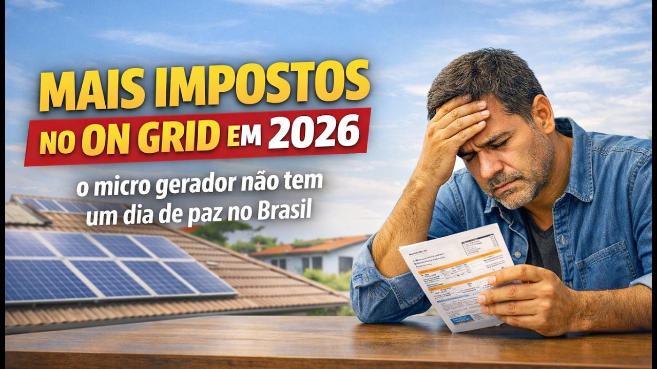 Mais Impostos no On Grid Solar: A Guerra Declarada Contra Quem Gera Energia no Brasil