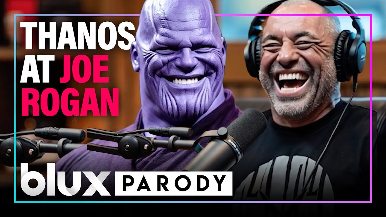 Thanos Goes on Joe Rogan 😂 (Funny AI Parody) “Delete Straight Podcasters” | 