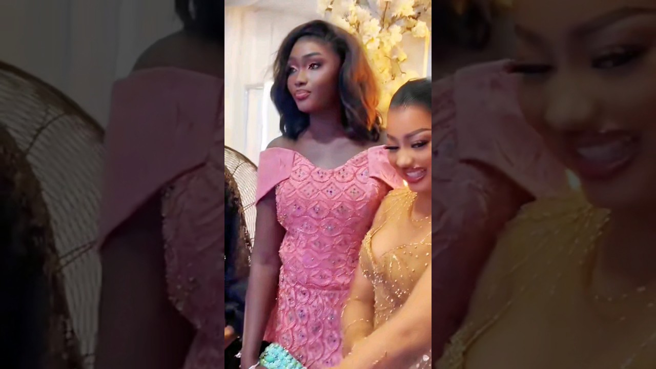 Mari&eacute;tou et Alima au mariage de Fanta Seydi Famille S&eacute;n&eacute;galaise