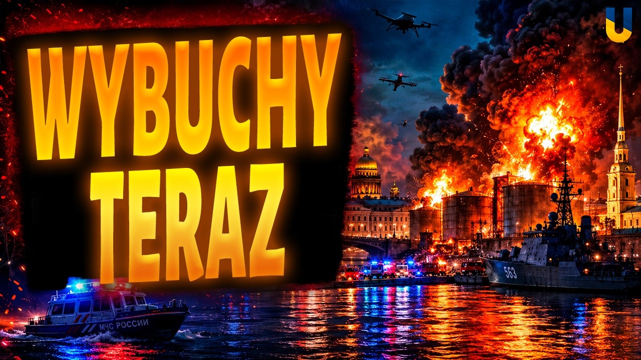 PETERSBURG W SZOKU! Seria eksplozji wywołała poruszenie. WIDEO