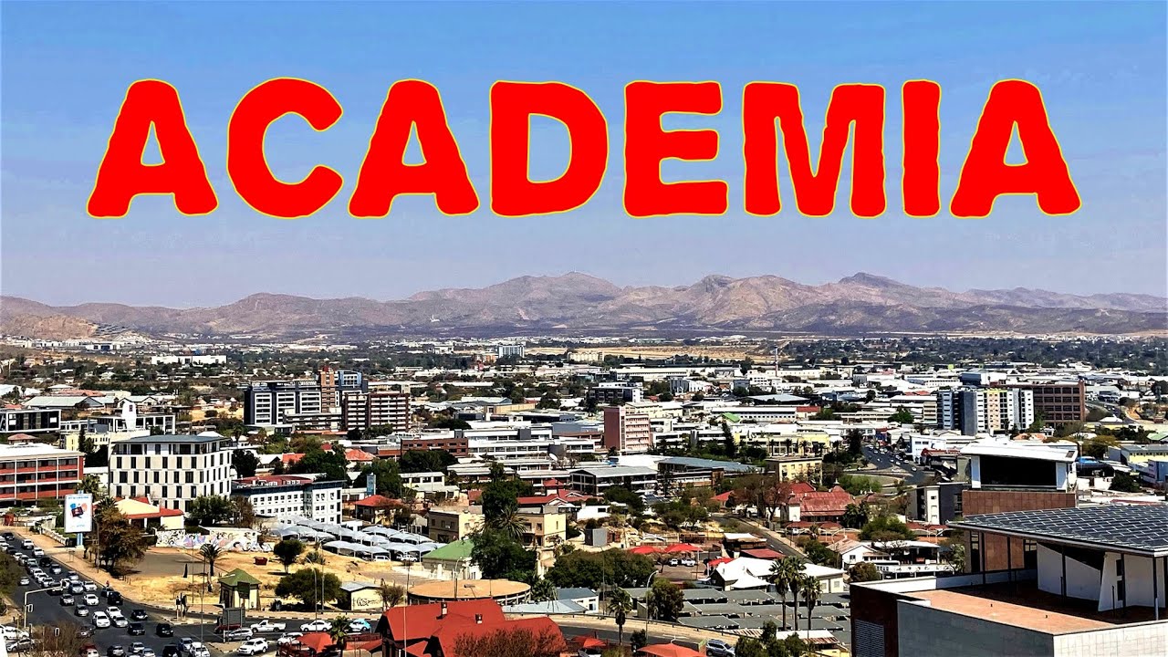 Academia suburb in Windhoek, the capital of Namibia, southern Africa