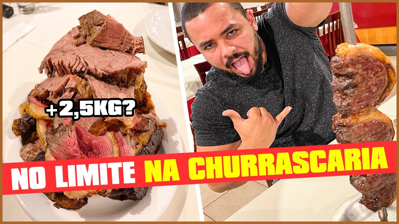 DESAFIO NA CHURRASCARIA VARANDÃO | RECORDE?