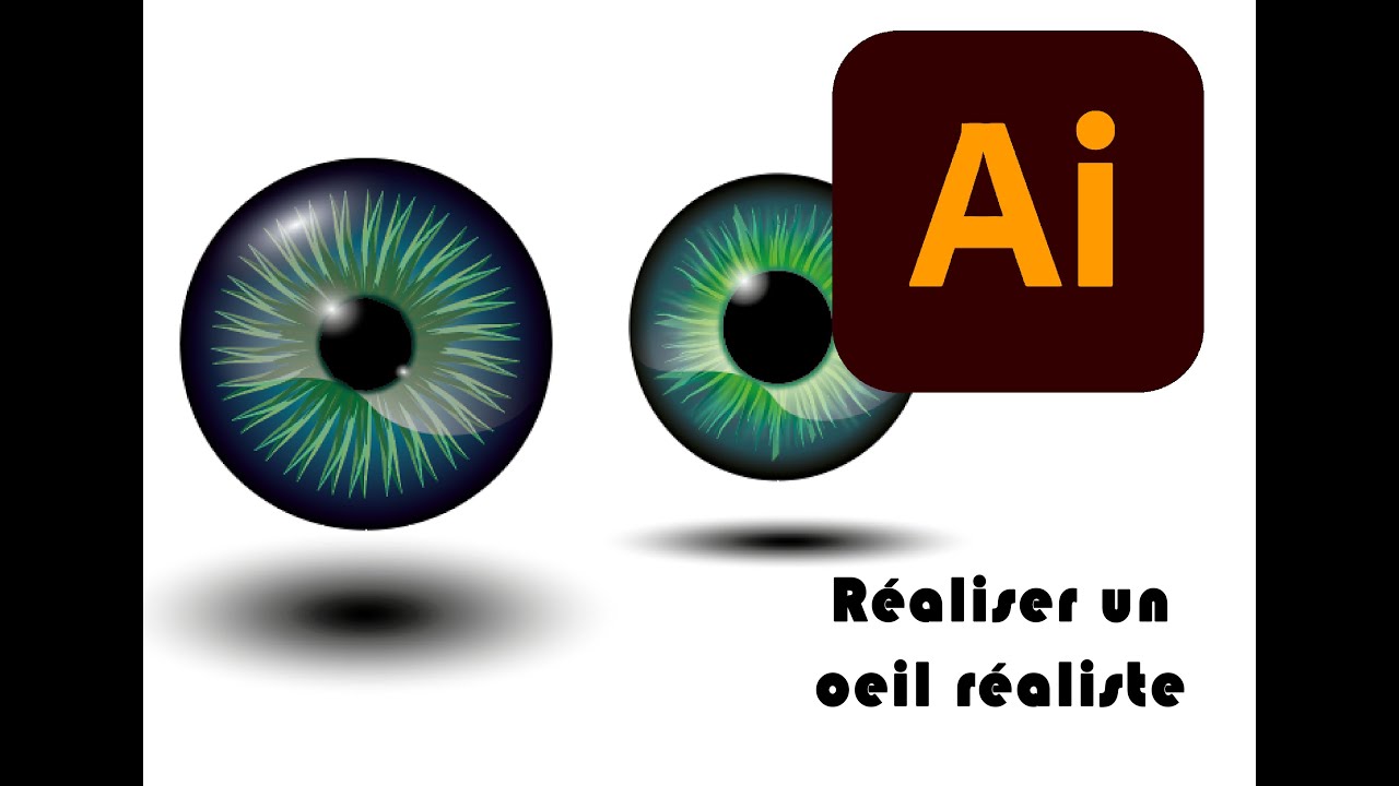 Tuto Illustrator | Réaliser un oeil réaliste