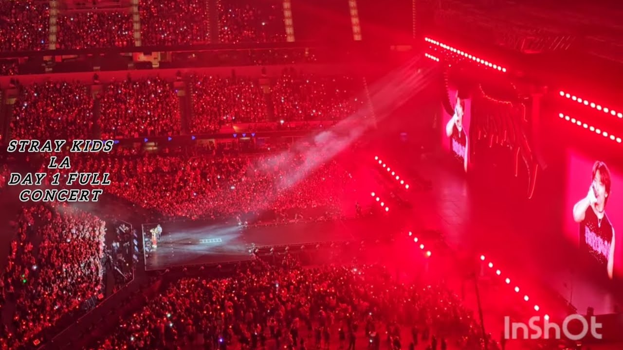 Stray Kids dominATE Tour @ Sofi Stadium in Los Angeles 5/31/25