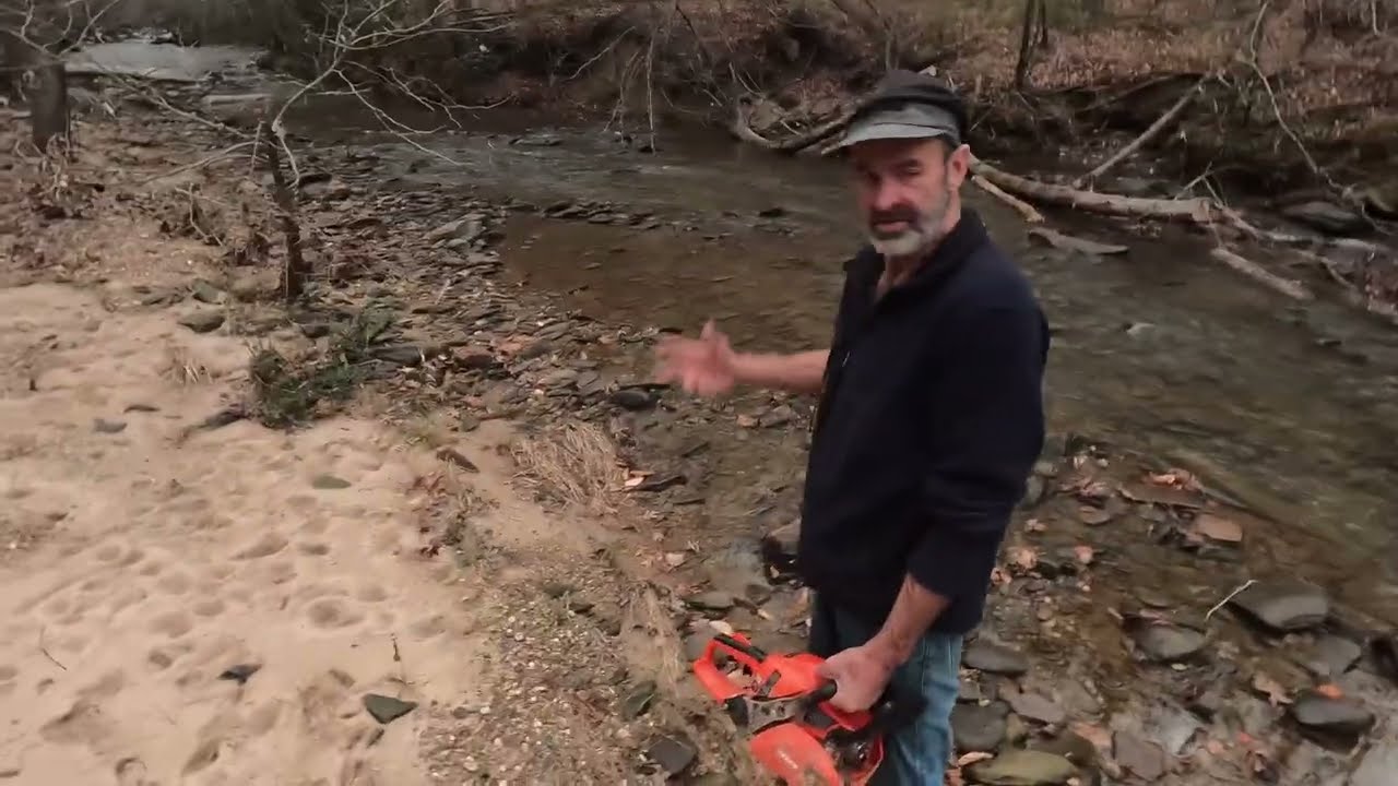 Rottenwood Creek maintenance with Tom Bretheron