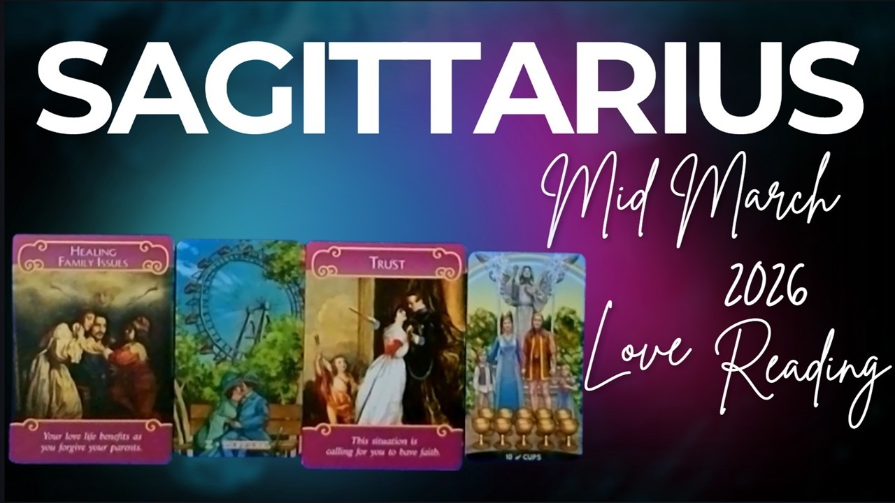Стрелец ❤️Верьте, что всё наладится🥰👍💞🙏Середина марта 2026 года. Любовное чтение.