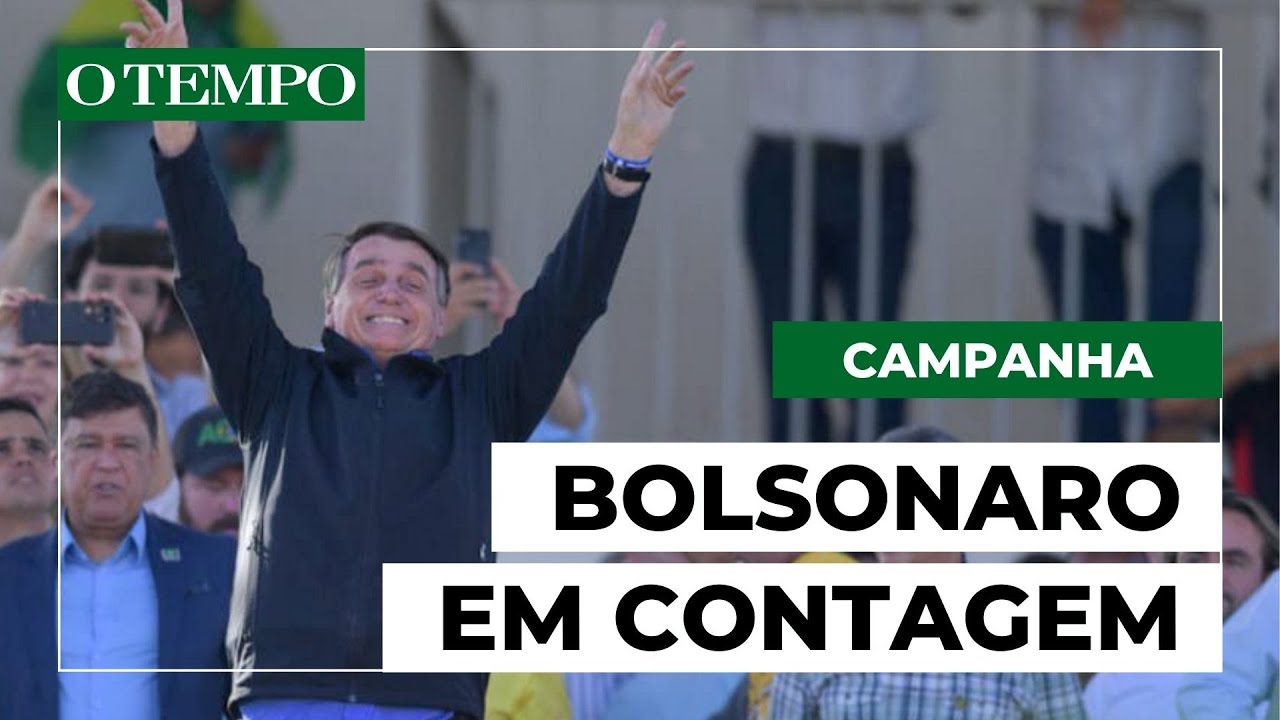 Bolsonaro faz campanha em Contagem | ACOMPANHE AO VIVO