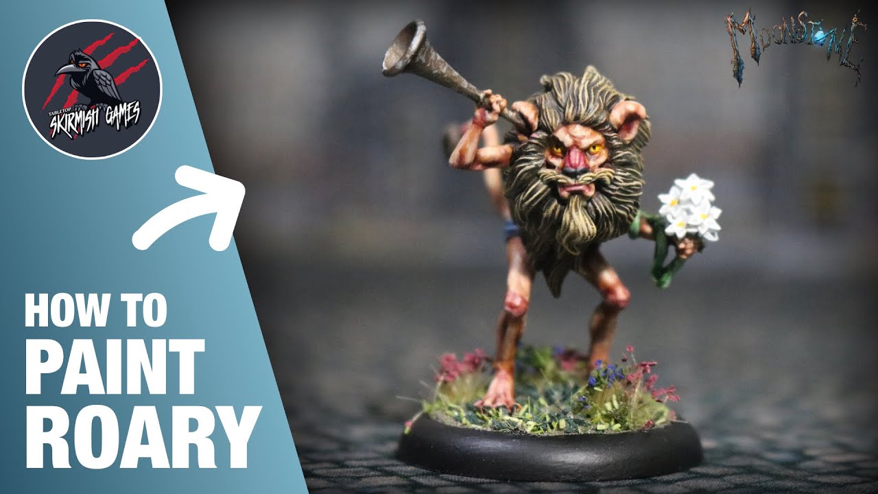 LET'S PAINT ROARY - The NEW Moonstone Shades Of Moonreach Character
