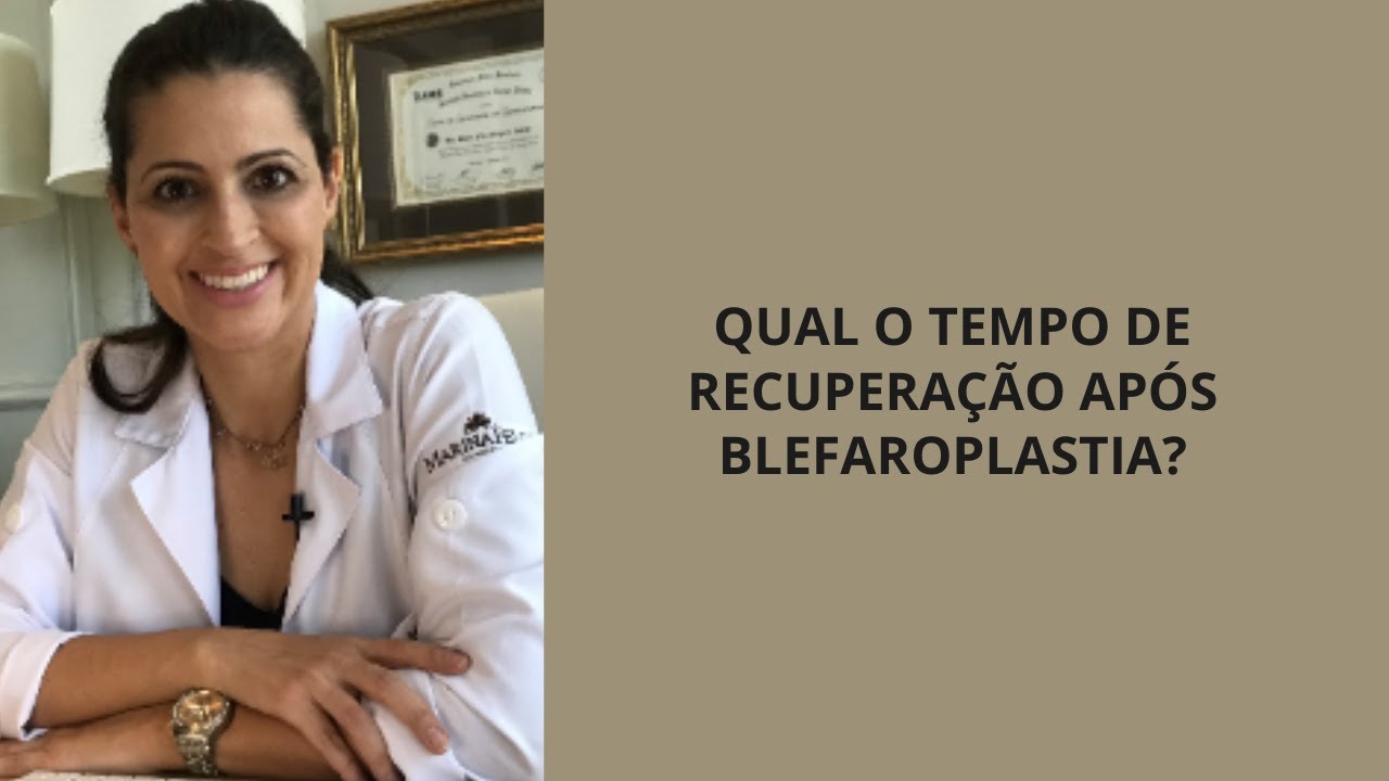 QUAL O TEMPO DE RECUPERAÇÃO APÓS BLEFAROPLASTIA?