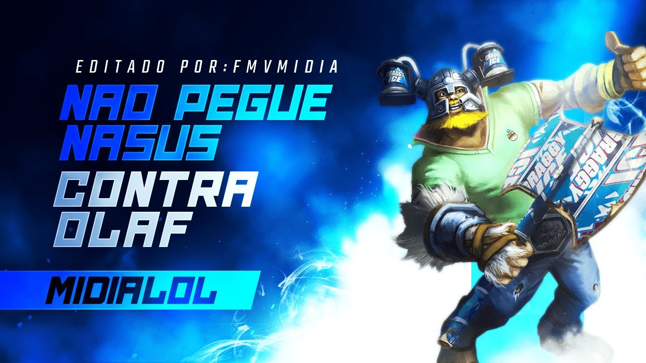 REBGUI | N&Atilde;O PEGUE NASUS CONTRA O TOP 1 NASUS, OLAF VS NASUS | League of Legends