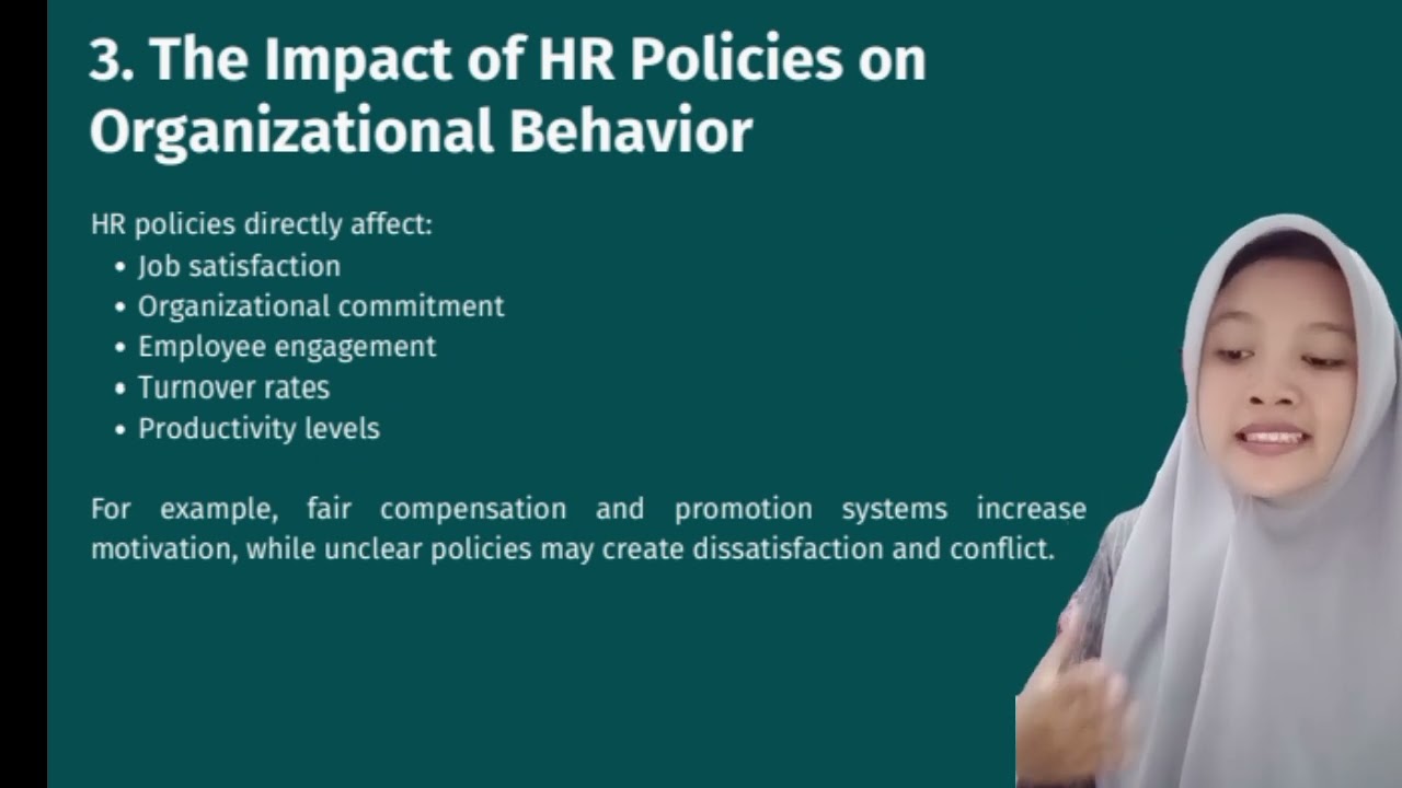 Human Resource Policies and Practices