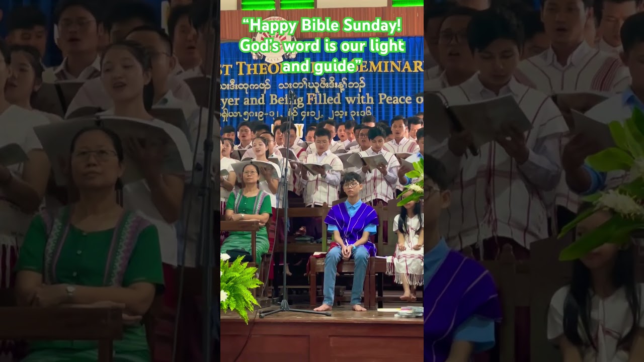 Happy Bible Sunday ! #karen #choir #kbts