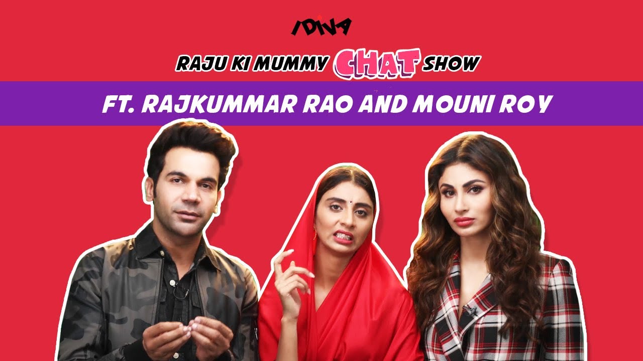 Raju Ki Mummy Chat Show Ft. Rajkummar Rao And Mouni Roy From 'Made In China' | iDiva | Dolly Singh