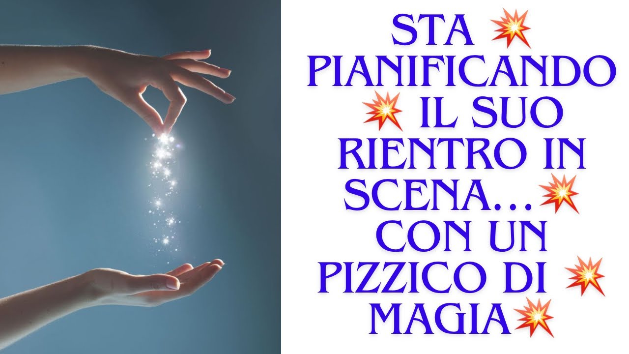 🔮Sta PIANIFICANDO il suo RITORNO. La FORMULA MAGICA della tradizione ti aiuterà a MANIFESTARE🪄