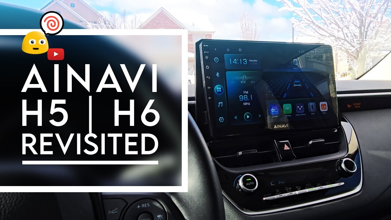 AINAVI H5 H6 🤖 ПОВТОРЕНЫ! ПОГНАЛИ! Обновление прошивки для Toyota Corolla 2020 — головное устройс...