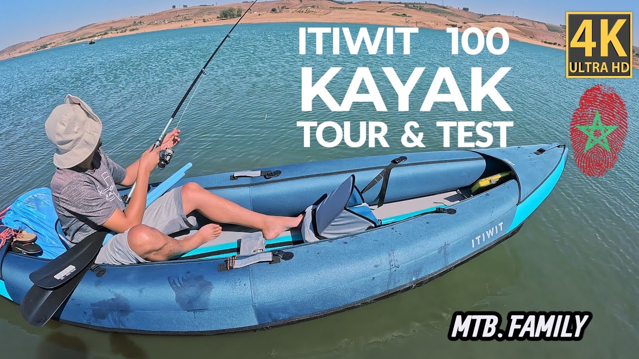  KAYAK ITIWIT 100 🛶خرجنا نكتاشفو البّاراج بالكاياك الجديد تجربة ولا أروع 🔥