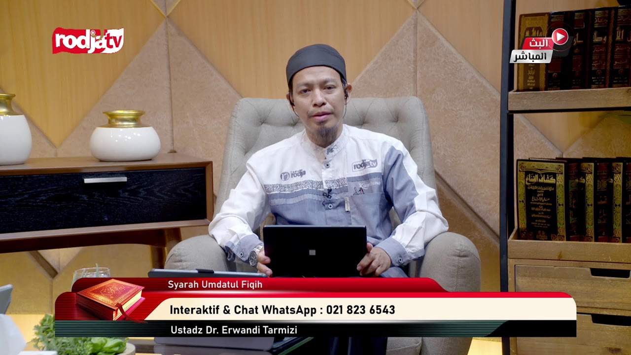 LIVE] Ustadz Dr. Erwandi Tarmizi | Syarah Umdatul Fiqih