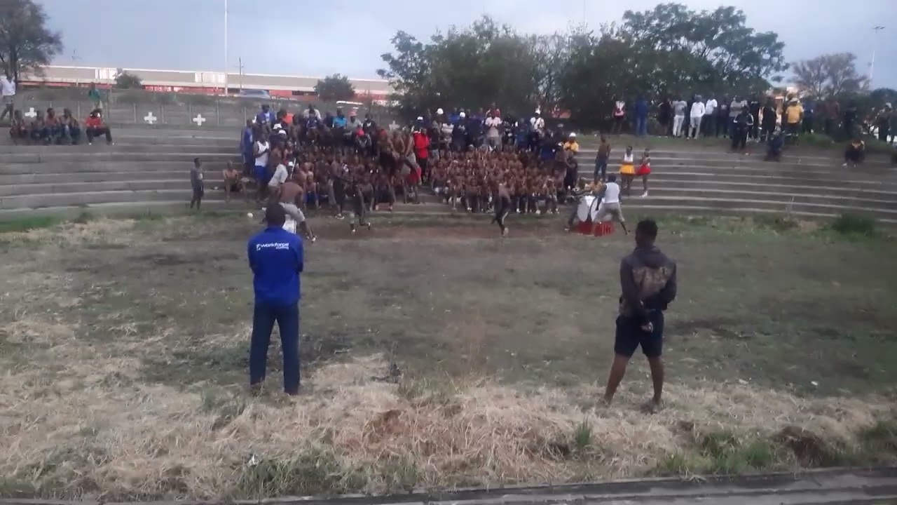 Ingoma AmaNgwe ehlasele AmaNgwane @George Goch hostel