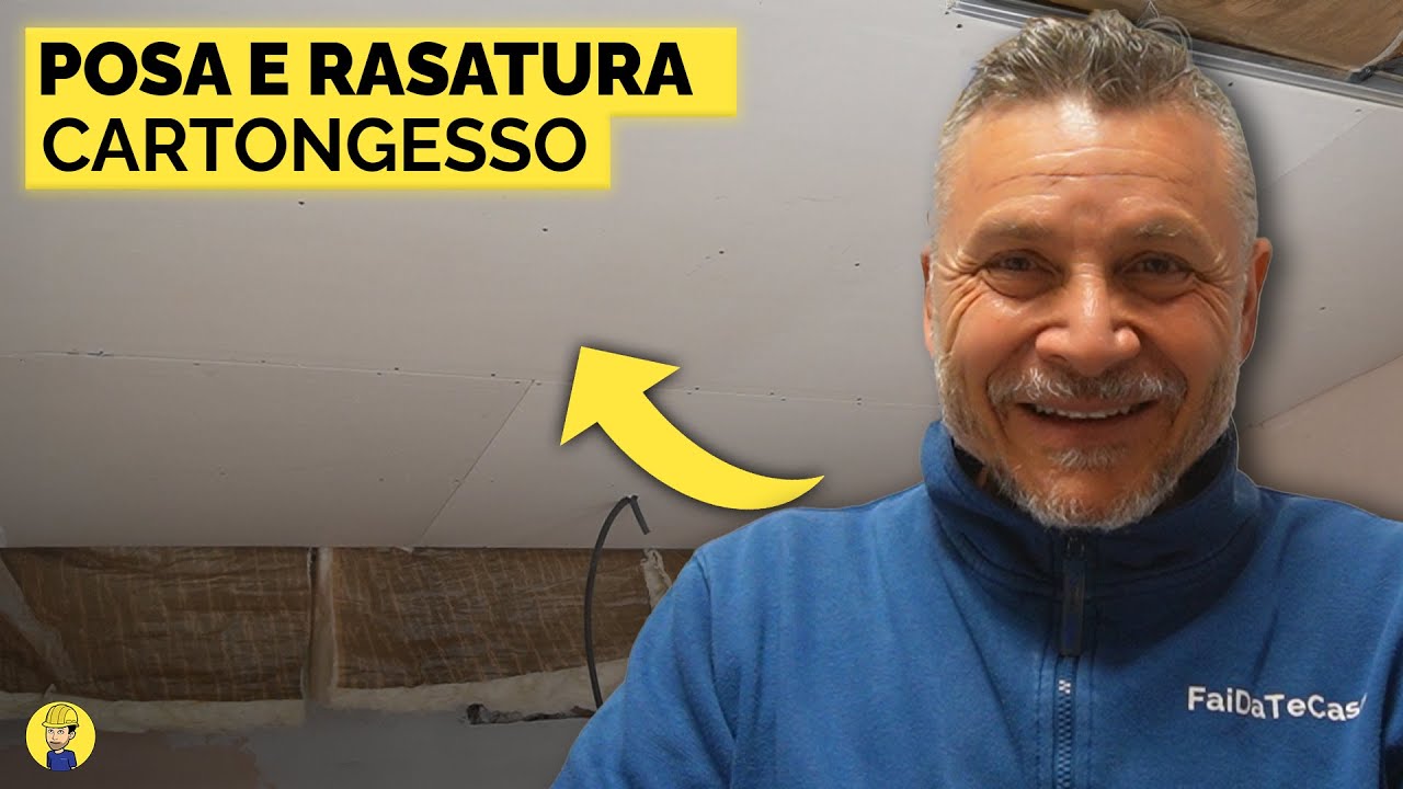 COME POSARE LE LASTRE DI CARTONGESSO | A Scuola Di Cartongessi