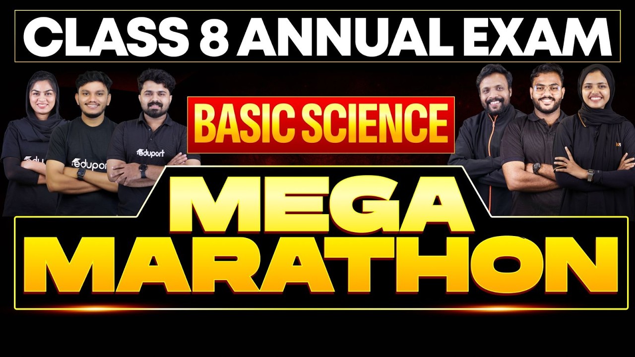 Class 8 Basic Science | Mega Marathon | Eduport