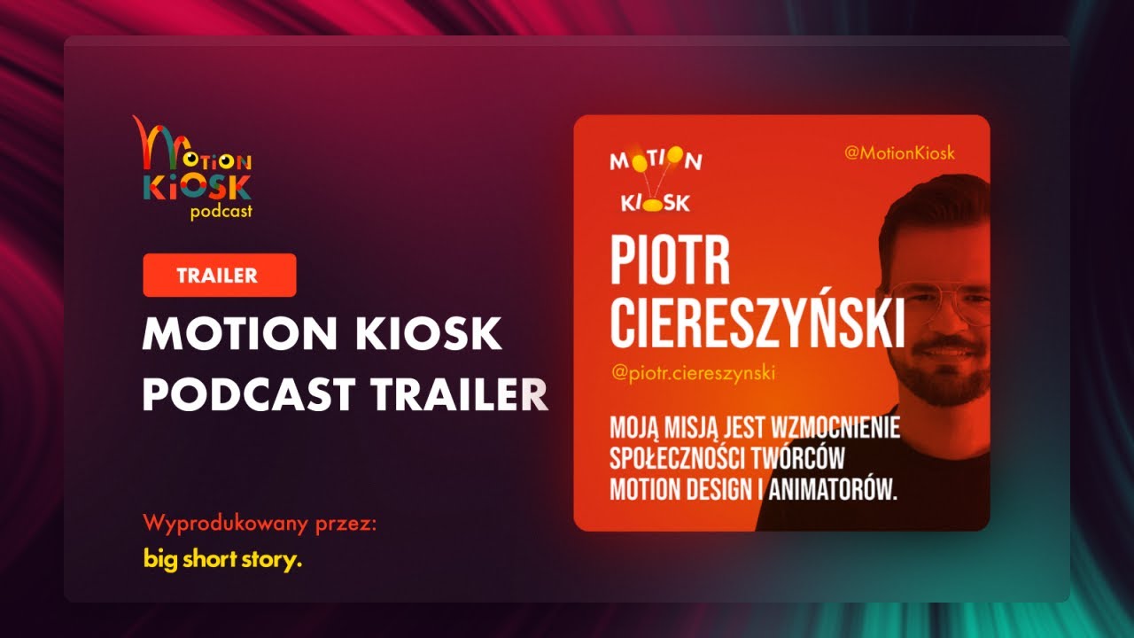 Ep.000 - Motion Kiosk podcast trailer
