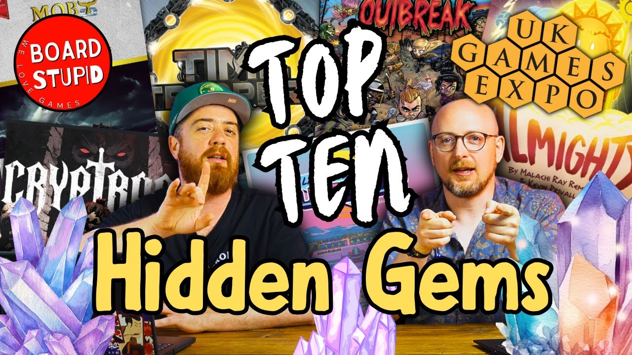 UKGE 2025 Top Ten Hidden Gems
