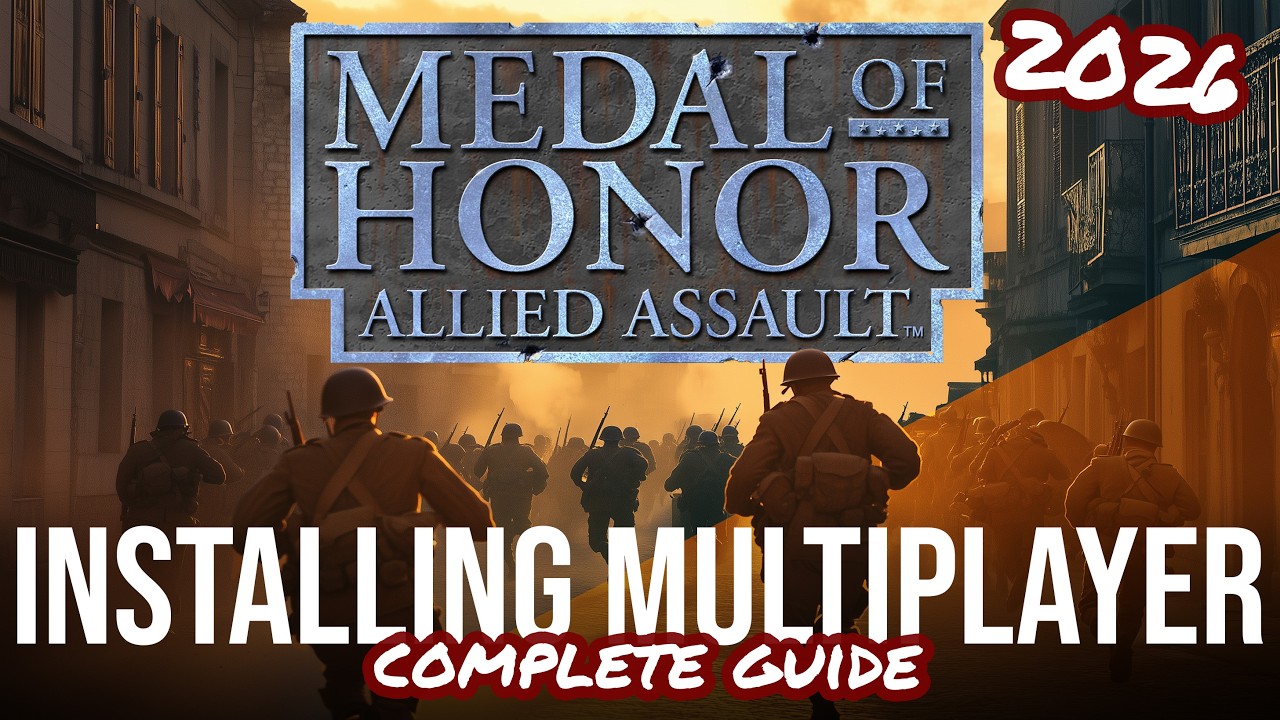 2025 Medal of Honor Allied Assault MULTIPLAYER Setup #medalofhonoralliedassault #oldschoolgaming