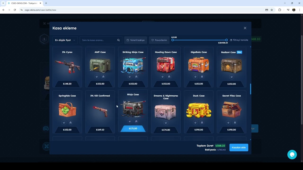 Csgo-skins csgo kasa açma katlama Eldiven çektik