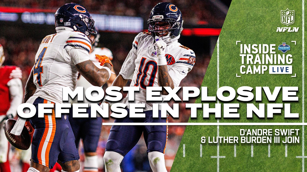 The Chicago Bears offense is ready to explode ‼️ | Inside Training Camp