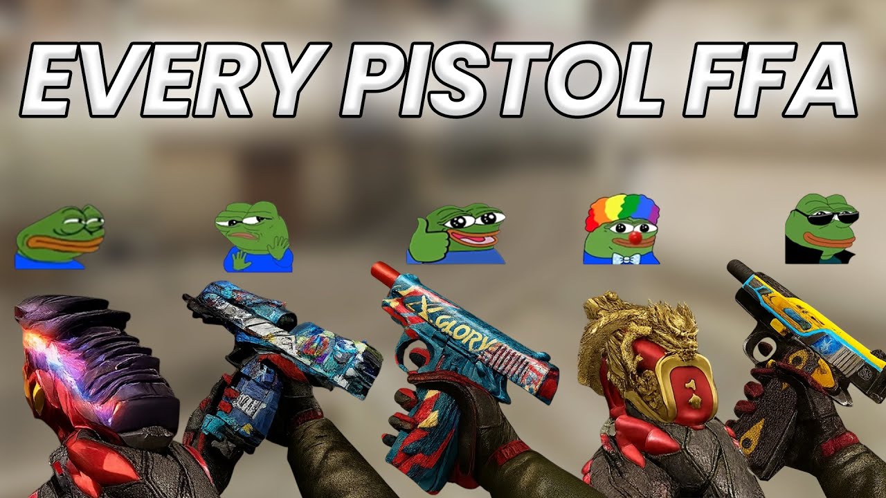 CrossFire: Every PISTOL used in FFA [BLACK WIDOW]