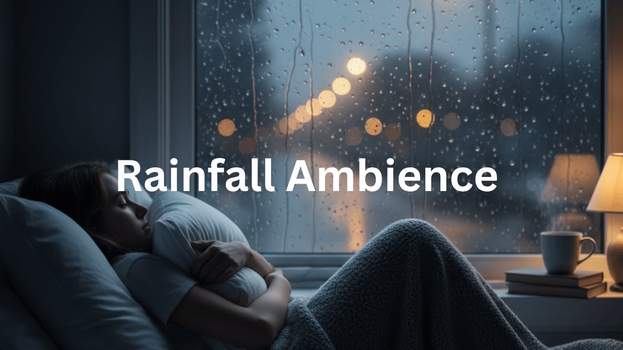 Heavy Rain on Window – 8 Hours of Peaceful Storm Sounds