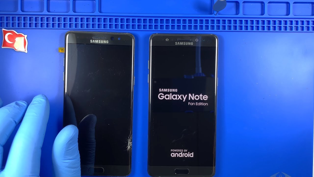 замена экрана Samsung Galaxy Note Fan Edition 🇷🇺